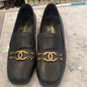 Chanel loafers!